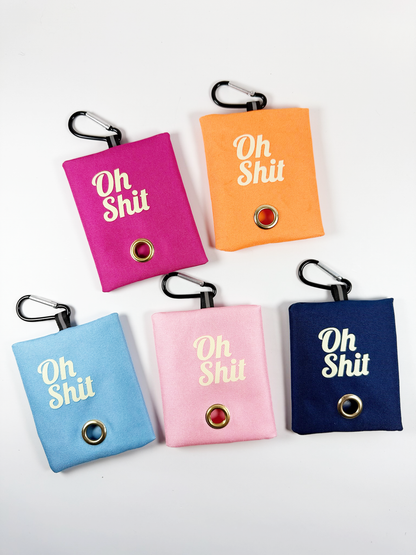 PawCharms Poop Bag Pouch - Oh Shxt