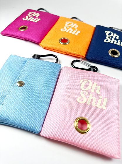 PawCharms Poop Bag Pouch - Oh Shxt