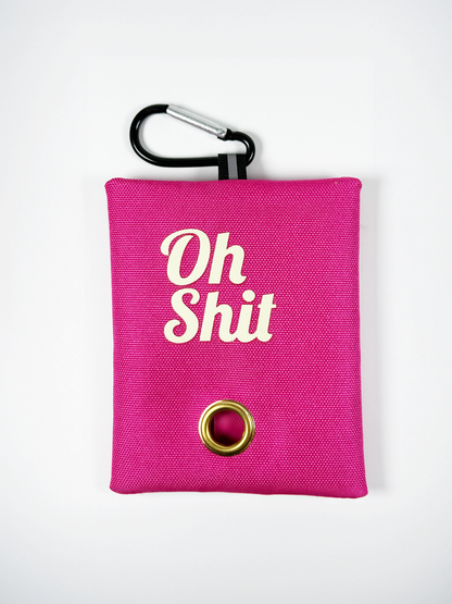 PawCharms Poop Bag Pouch - Oh Shxt