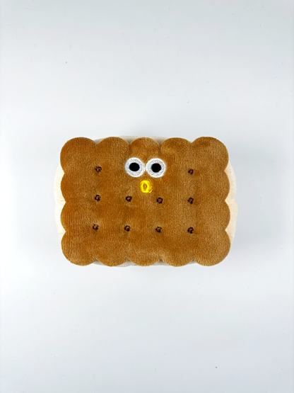 PawCharms Poop Bag Pouch - Biscuit